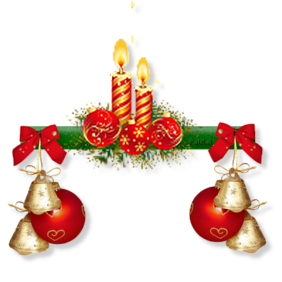 Barre de séparation pour noël.